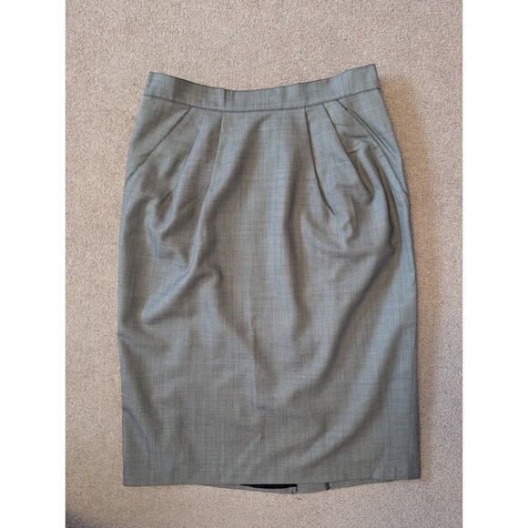 Max Mara Virgin Wool Pencil Skirt size 14 - Picture 1 of 6